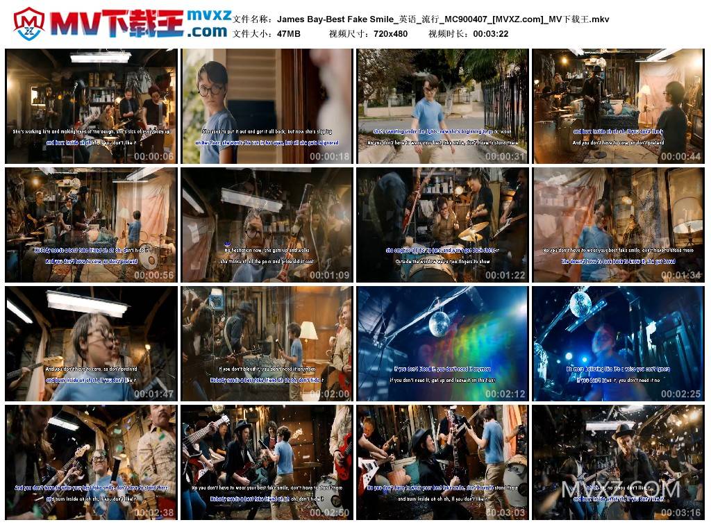 James Bay-Best Fake Smile_英语_流行_MC900407